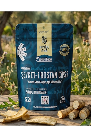 Girit Kıymetlisi Şevket-i Bostan Kökü %100 Bitki Cipsi 10 G