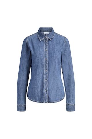 Jack & Jones Kadin Denim Gömlek - Rose - 12289687 Medium Blue Denim