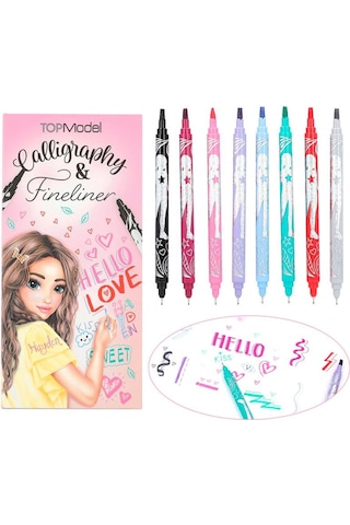 Top Model Calligraphy Ve Fineliner Kalem Seti 411392