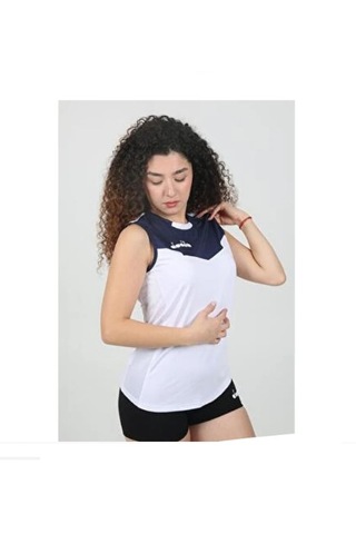 Diadora Elens Kadın Voleybol Tişört Kolsuz Beyaz