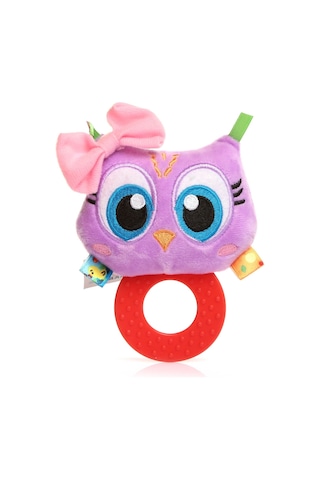 Sozzy Toys Çıngıraklı Dişlik Baykuşum Çok Renkli