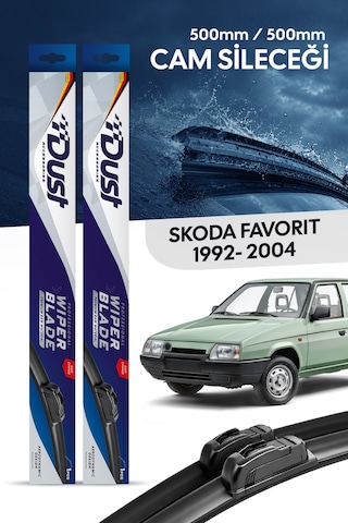 Skoda Favorit Silecek Takımı 1992-2004 Uyumlu 500mm/500mm