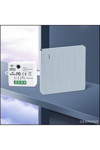 Yifomall Beyaz Akıllı Kablosuz Kumanda Anahtarı - Kolay Kurulum, Dışarıdan Kontrol, Çok Senaryoda Aydınlatma Yönetimi