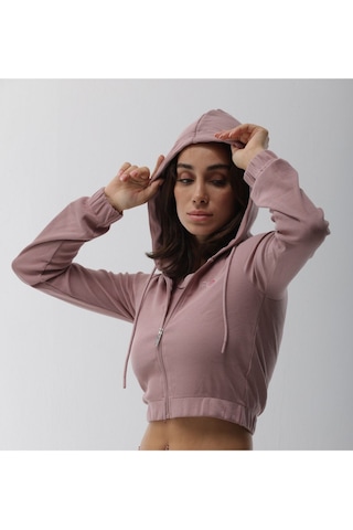 Kaşkorse Pudra Fitilli Eşofman Takımı Pudra