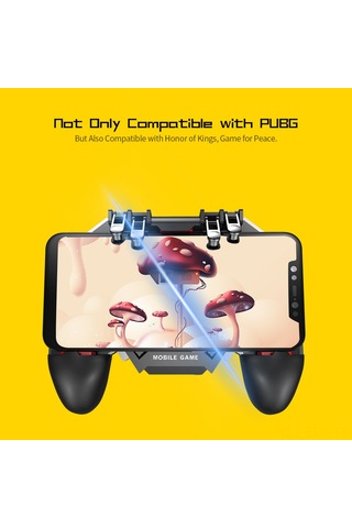 Xindoker Ak77 Mobil Oyun Kumandası: Pubg Uyumlu, Ergonomik Tasarım, 6 Parmak Kontrolü İle Üstün Oyun Deneyimi