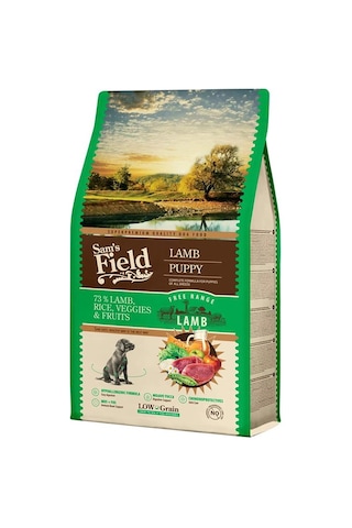 Sam's Field Puppy Hypo Allergenic Kuzu Etli Düşük Tahıllı Yavru Köpek Maması 2500 G