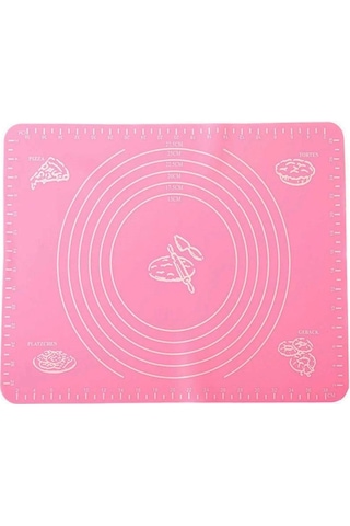 Silikon Hamur Açma Matı Büyük Boy 65 x 45 CM