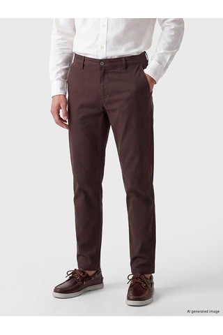 Lcwaıkıkı Classic Mürdüm Slim Fit Erkek Chino Pantolon