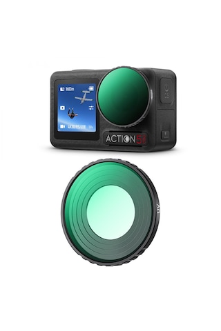 K&f Concept Uv Filtre Djı Osmo Action 4/5 Pro Uyumlu