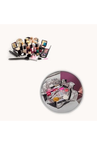 Terrien Delux Serisi Bireysel Bakım Makyaj Çantası Pratik Çanta Cosmetic Express Kozmetik Organizeri Çok Renkli
