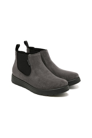 Antracıte Bot Kadın 45 U33 Vx Fly Flot Cloth Woman Ankle Boot Anthracite Antrasit
