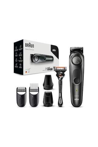Braun Beard Trimmer 7 Bt7940, Erkekler İçin Sakal Düzeltici Ve Saç Düzeltici, Yüz Ve Saç Kılları İçin