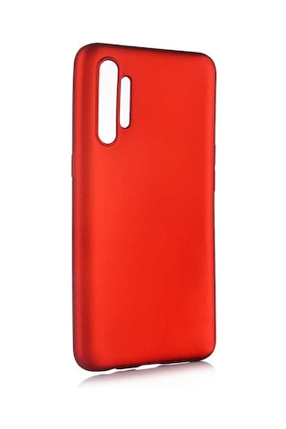 Realme Xt Kılıf Zore Premier Silikon Kapak Mürdüm
