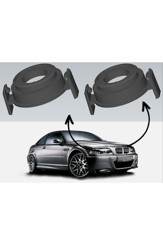 Sivas3d Bmw E46 H7 Led Ampul Far Aparatı 2 Adet