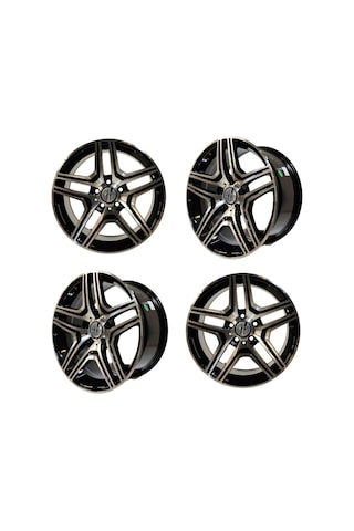 4 Adet Exp-hbc0029 8 17 5 112 Et35 66.6 Black Jant Takım