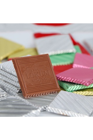 Sütlü Sargılı Madlen Çikolata 250g Kutu İçi 40 Adettir. -365