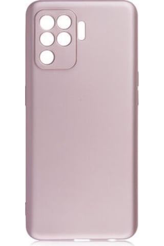 Oppo Reno 5 Lite Kılıf Esnek Yapılı İnce Slim Silikon Kapak Ryc/premier Rose