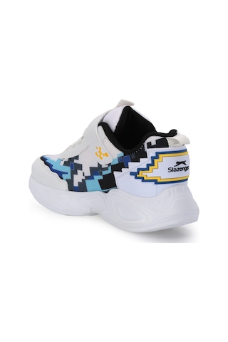Slazenger Nınja Unisex Çocuk Beyaz / Lacivert Günlük Spor Ayakkabısı