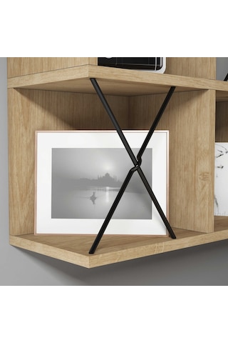 Variant Variant Extra Duvar Rafı - Meşe