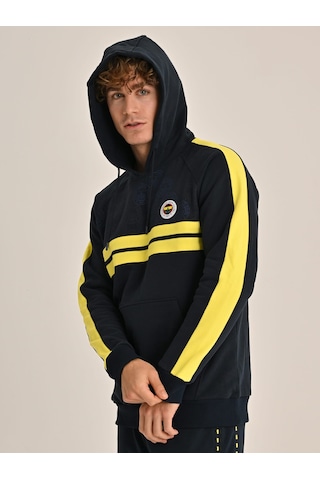 Fenerbahçe Erkek Trıbun Sarı Lacivert Sweat Fb Laci Yeni