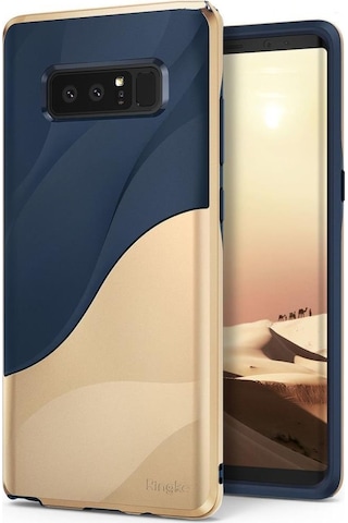 Ringke Wave Galaxy Note 8 İle Uyumlu Kılıf Marina Gold
