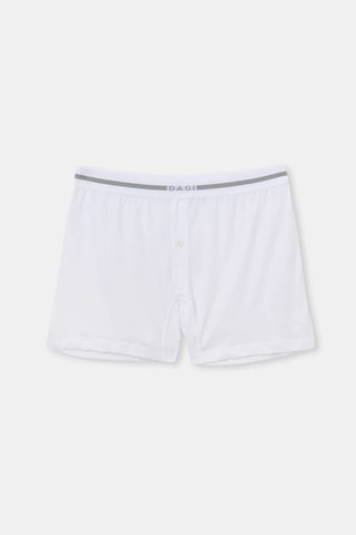 Dagi 3710 Erkek Penye Modal Boxer-beyaz Beyaz