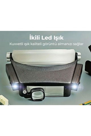 Loyka Texta 81007p Led Işıklı Kuyumcu Kafa Büyüteci