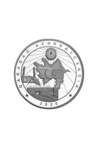 Karabağ Azarbaycanindir Manat Hatıra Para
