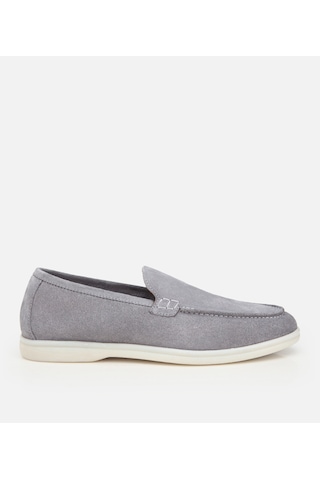 Hotiç Erkek Süet Deri Gri Hafif Tabanlı Günlük Loafer 02ayh328500a260 02ayh328500a260