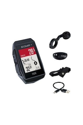 Kilometre Saati Rox 11.1 Evo Gps Hr Set Sigma Siyah