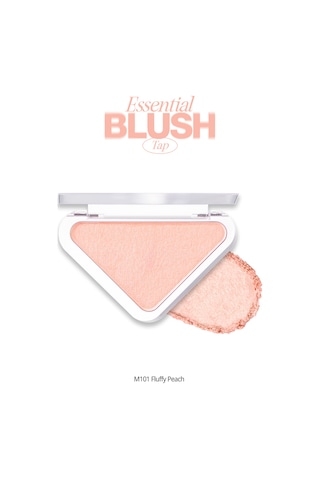 Clio Katmanlanabilir Yumuşak Dokulu Yarı Mat Bitiş Sunan Allık Essential Blush Tap M101 Fluffy Peach