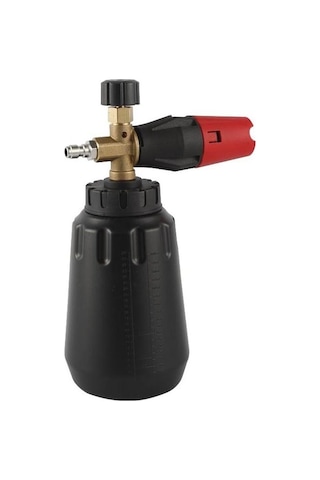 Sones Araba Yıkama Su Tabancası Köpük Kabı Yüksek Basınçlı Su Tabancası Köpük Kabı Siyah Ağızlı Siyah Köpük Kabı