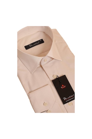 Dicotto Bej Rahat Kesim Cepli Uzun Kol Regular Fit Erkek Gömlek - 150-11 001