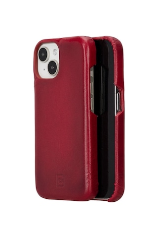 Bouletta Apple Uyumlu iPhone 15 Deri Arka Kapak F360 V4ef