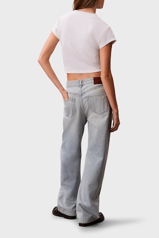 Calvin Klein % 100 Pamuk Straight Fit Düşük Bel Jeans Lv047g797g1xo Bayan Kot Pantolon Lv047g797g 1xo Açık Mavi
