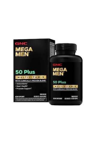 Gnc Mega Men 50 Plus Multivitamin 120 Tablet