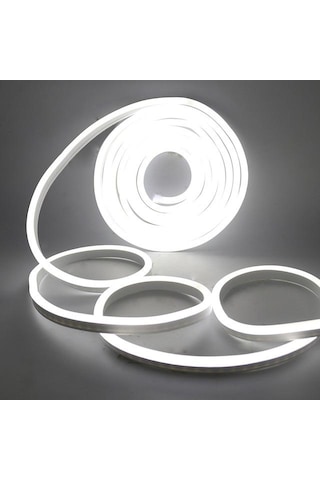 Sunlight Neon 12V Hortum Şerit Led 2 Metre Beyaz Işık