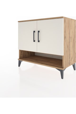 Hyperion Şifonyer Tek Raflı 2 Kapaklı 88x44x80 Çam-aytaşı Çam