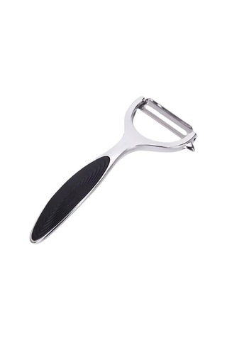 Paslanmaz Çelik Sebze Soyucu Patates Soyucu Çok Fonksiyonlu Havuç Rende Meyve Aletleri Mutfak Aksesuarları Mutfak Siyah