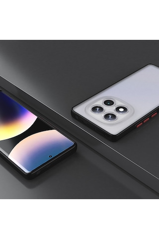 Xiaomi Redmi Note 14 Pro Plus Kılıf Mat İz Yapmaz Renkli Silikon