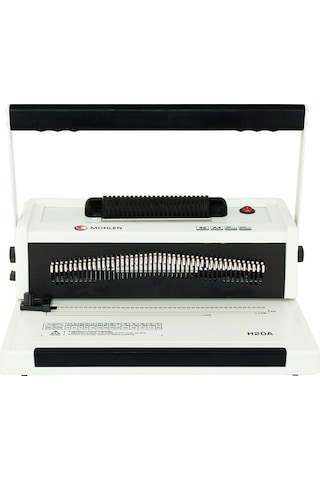 Mühlen H20A Elektrikli Helezon Delme ve Ciltleme Makinesi