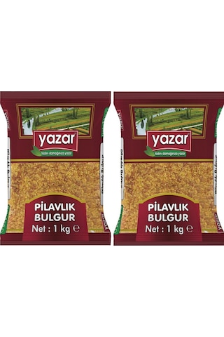 Yazar Şehriyeli Pilavlık Bulgur 2 x 1 KG