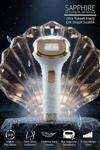 Kiwi Kep-6837 Ipl Lazer Epilasyon Aleti Safir Buz Başlık