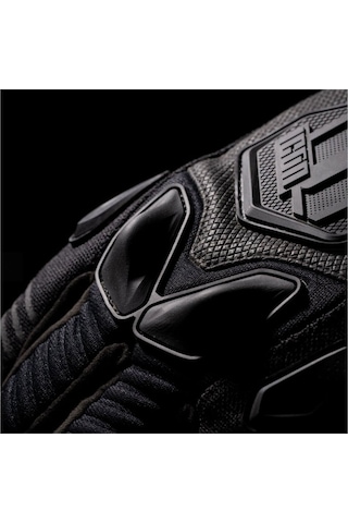 Icon Automag 3 Korumalı Motosiklet Eldiveni Siyah