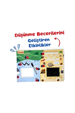 Çiz Çiz Zeki Salyangoz - Düşünme Becerileri Etkinlikleri