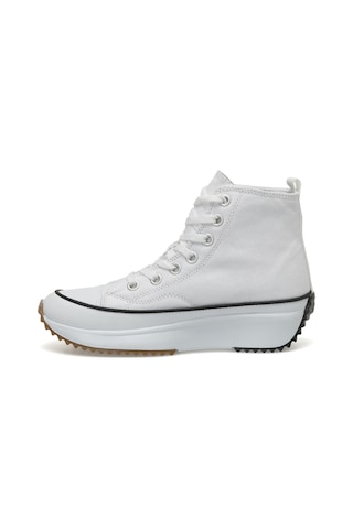 Proshot Perla Hı W 3fx Beyaz Kadın High Sneaker 000000000101350970 Beyaz