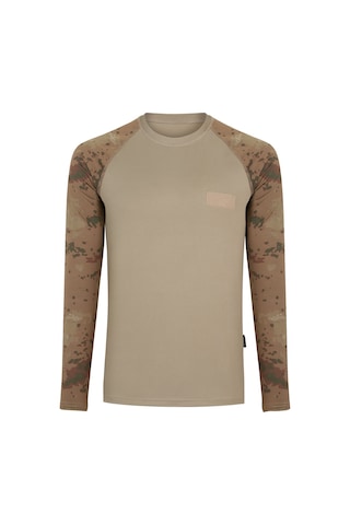 Thermoform Microfiber Uzun Kollu Fanila Jnd.Kamuflaj Siyah