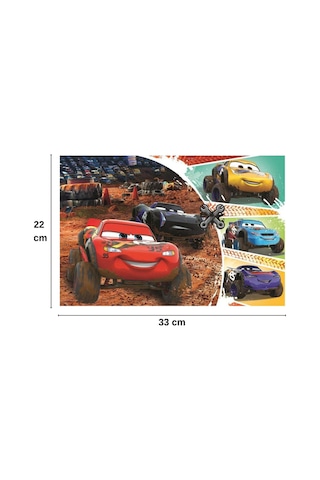 Trefl Cars Arabalar 60 Parça Çocuk Puzzle Lisanslı - Şimşek Mcqueen Eğitici Yapboz 4+ Yaş