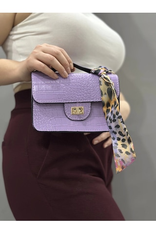 Biçomi Jisse Lila Cilt Çanta Lila