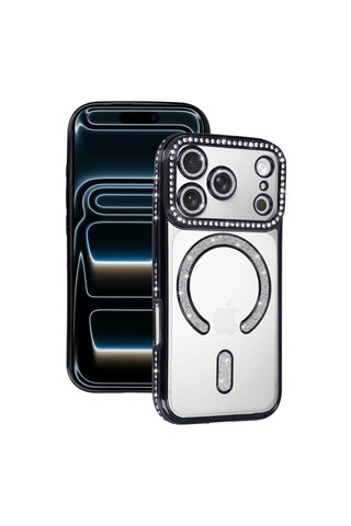 Apple İphone 17 Pro Max Joke Simli Magneticsafe Kılıf